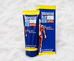 ژل خنک کننده بدن مینرال آیس تیوپی بی ام اس 80 میلی لیتر