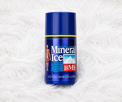 ژل خنک کننده بدن مینرال آیس رولی بی ام اس 85 میلی لیتر